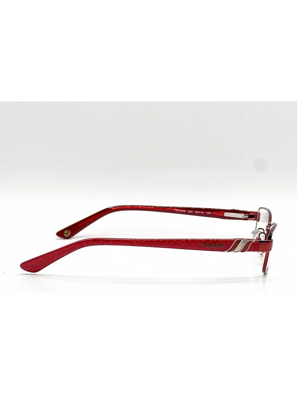 Vogue VO 3749 543 Red Full Rim Authentic Eyeglass Frames 50-16